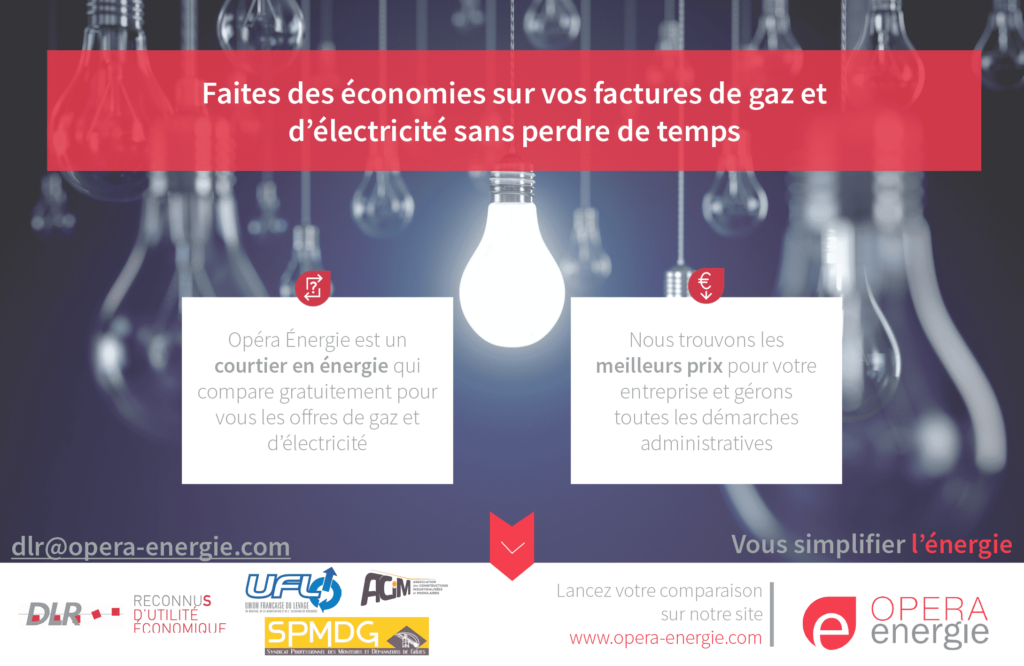 DLR fait confiance à Opéra Energie pour ses contrats de gaz et électricité