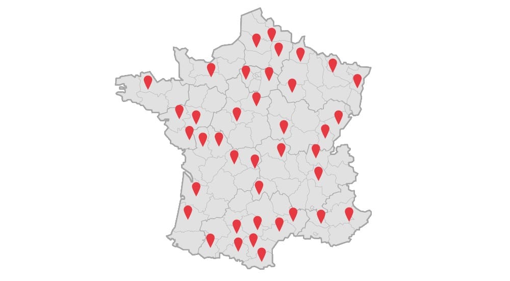 Carte de France ELD