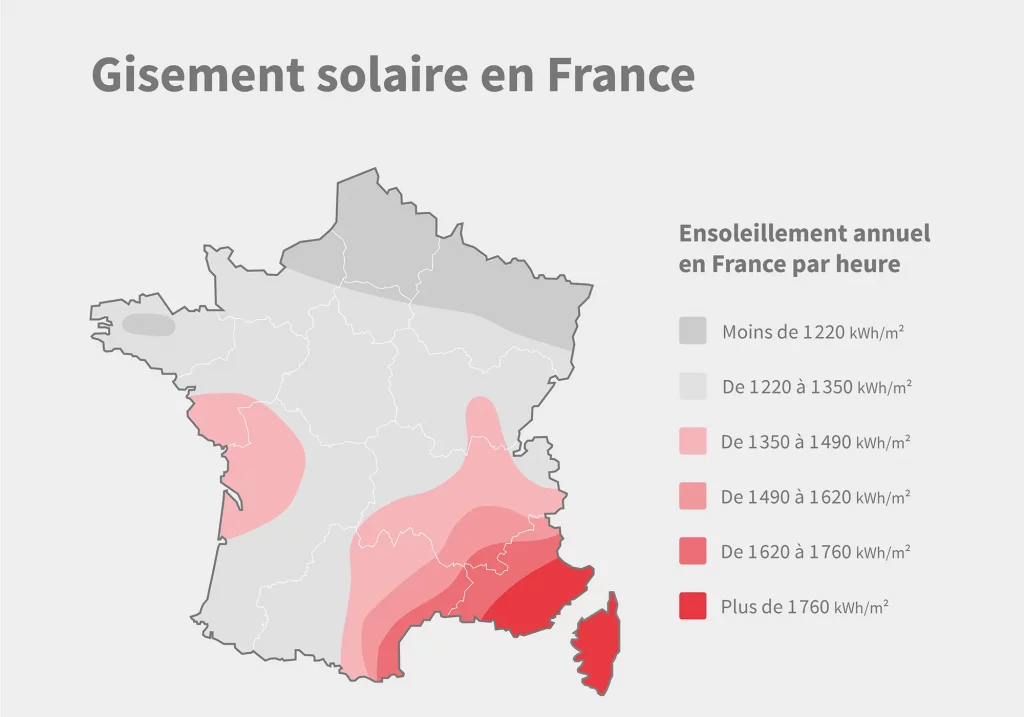 Ensoleillement rentabilité photovoltaïque