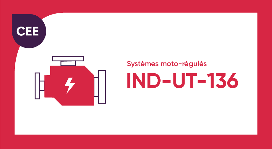 Fiche CEE IND UT 136