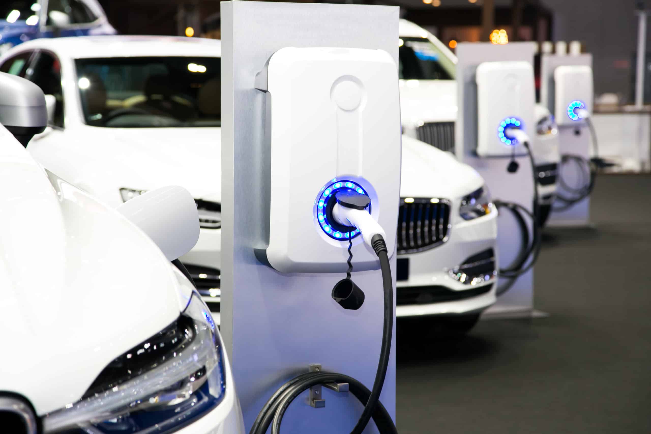 Bornes de recharge électriques en entreprise